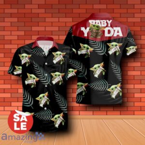 Smirnoff Vodka Baby Yoda Hug Hawaiian Shirt & Short Product Photo 2