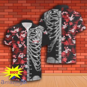 Smirnoff Vodka Button Skeleton Hawaiian Shirt And Short Gift Ideas For Men Women Product Photo 1