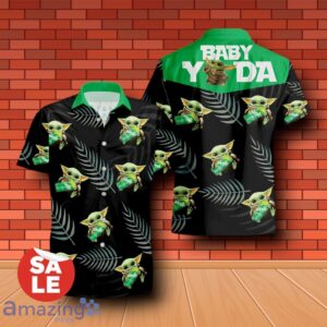 Sprite Baby Yoda Hug Hawaiian Shirt & Short Product Photo 2