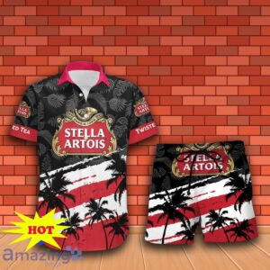Stella Artois Hawaiian Shirt And Short Gift Ideas For Men Women Product Photo 2