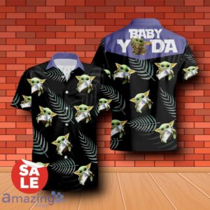 Svedka Vodka Baby Yoda Hug Hawaiian Shirt & Short Product Photo 1