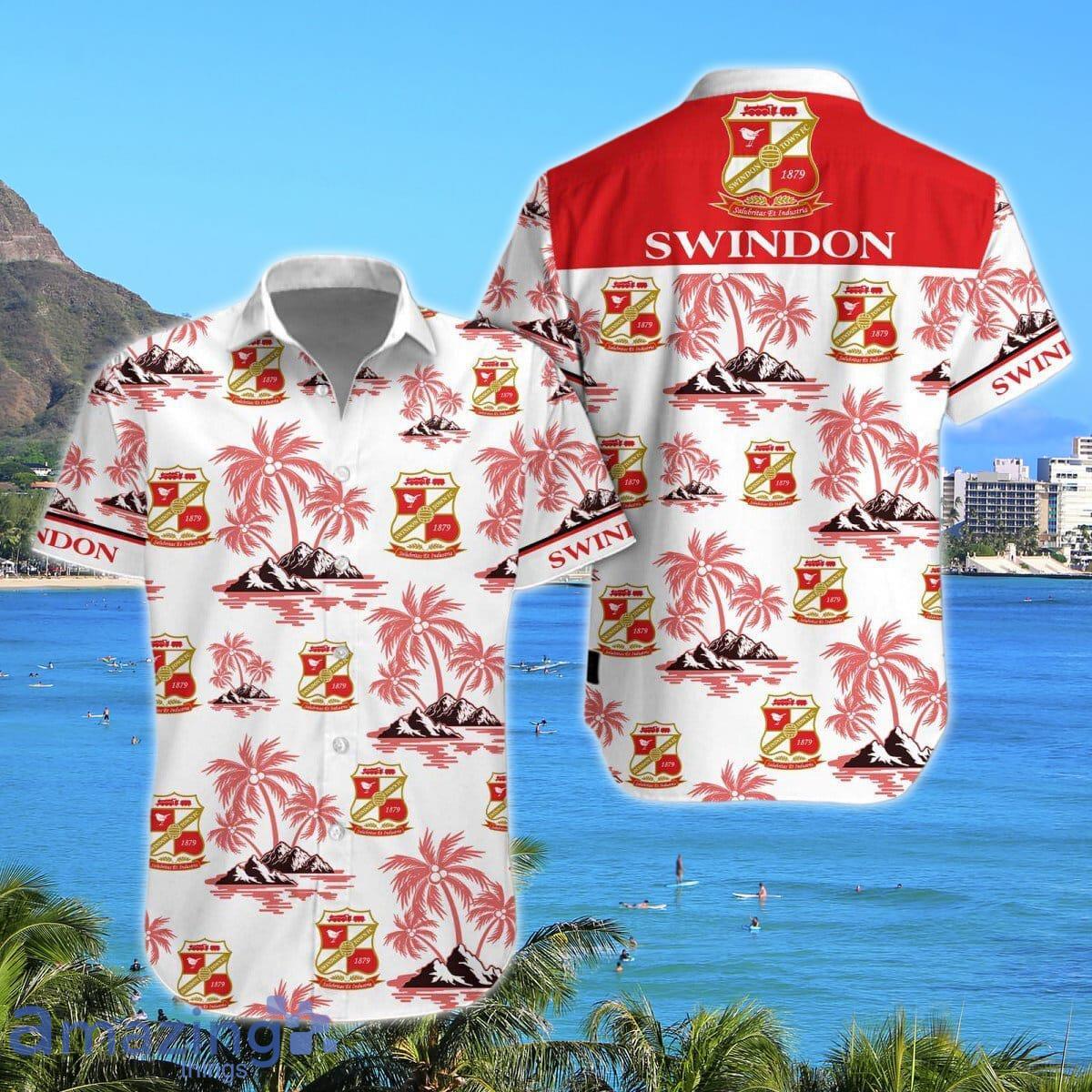 Swindon Town Combo Hawaiian Shirt And Amp; Short Best Gift For Men And Women image Swindon Town Combo Hawaiian Shirt And Amp; Short Best Gift For Men And Women Product Photo 1