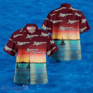 Swiss Air Force McDonnell Douglas FA-18C Hornet Hawaiian Shirt Product Photo 1