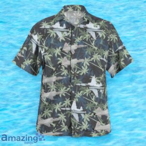 Swiss Air Force Northrop F 5E Tiger II Hawaiian Shirt image Swiss Air Force Northrop F-5E Tiger II Hawaiian Shirt Product Photo 2