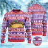 Tacos Lovers Gift Taco All The Way Ugly Christmas Sweater 3D Gift For Men And Women