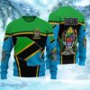Tanzania Active Flag Knitted Ugly Christmas Sweater