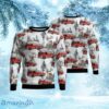 Tennessee Memphis Fire Services Christmas Ugly Sweater 3D