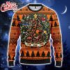 Texas Longhorns Tree Ball Christmas Ugly Sweater