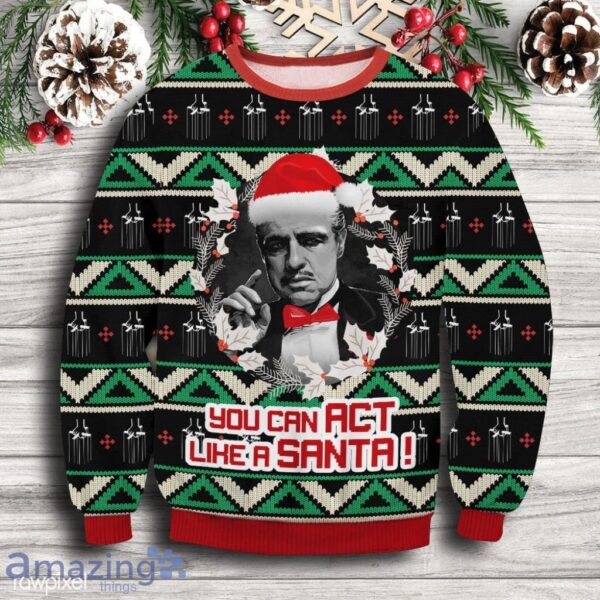 The Godfather Christmas Ugly Sweater Gift For Men And Women Product Photo 1