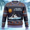 The Melting Knight Monty Python Ugly Christmas Sweater