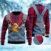 The Polar Express Ticket Reindeer Custom Ugly Sweater 3D For The Polar Express And Reindeer Lovers On Christmas Days