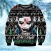 The Purge Series Print Ugly Christmas Sweatshirt