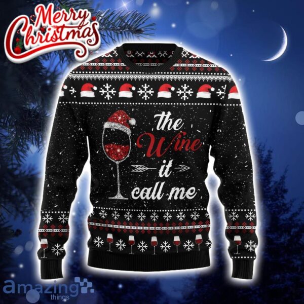 The Wine It Call Me Ugly Christmas Sweater 3D Gift For Men And Women Product Photo 1