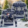 The Witcher, Toss A Coin to your Witcher Christmas Ugly Christmas Sweater 3D All Printed Sweater Navy Blue