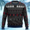 The Xmas Side Of The Force Star Wars Ugly Christmas Sweater Gift For Men And Women