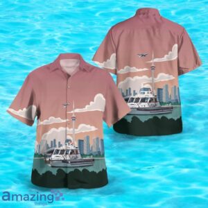 Toronto, Ontario, Canada, Toronto Police Marine Unit Hawaiian Shirt Product Photo 1