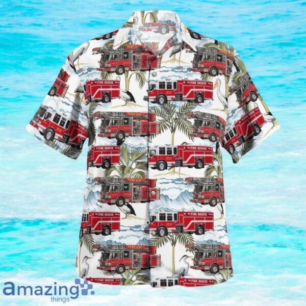 Town Line Volunteer Fire Department, New York Hawaiian Shirt Product Photo 3