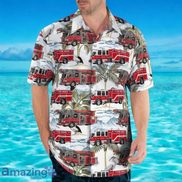 Town Line Volunteer Fire Department, New York Hawaiian Shirt Product Photo 4