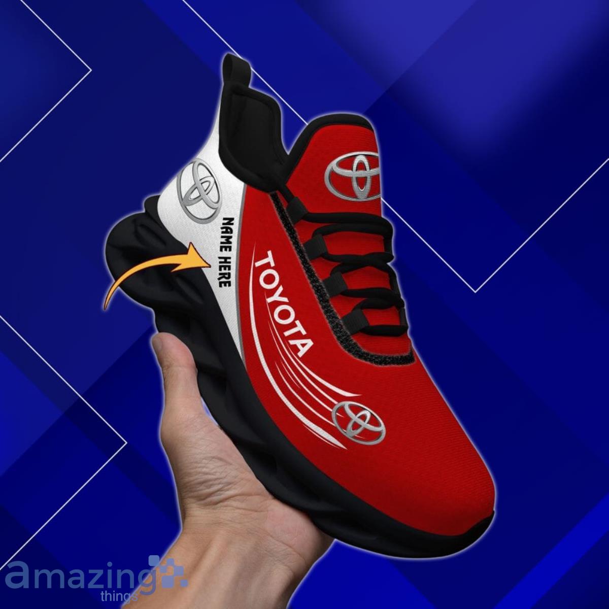 Toyota Max Soul Shoes Custom Name Spcial Gift For Men And Women image Toyota Max Soul Shoes Custom Name Spcial Gift For Men And Women Product Photo 3
