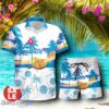 Tropical Beach Palm Tree Domino’s Pizza Hawaiian Shirt & Short