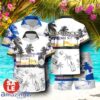 Tropical Beach Palm Tree Hendrick’s Gin Hawaiian Shirt & Short