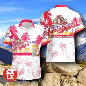 Tropical Beach Palm Tree Leinenkugel's Hawaiian Shirt & Short Product Photo 2
