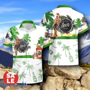 Tropical Beach Palm Tree Sailor Jerry Hawaiian Shirt & Short image Tropical Beach Palm Tree Sailor Jerry Hawaiian Shirt & Short Product Photo 2
