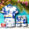 Tropical Beach Palm Tree SKYY Vodka Hawaiian Shirt & Short