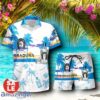 Tropical Beach Palm Tree Tequila Herradura Hawaiian Shirt & Short