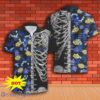 Twisted Tea Button Skeleton Hawaiian Shirt And Short Gift Ideas For Men Women