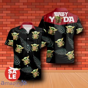 Twix Baby Yoda Hug Hawaiian Shirt & Short Product Photo 1