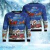Upper Tract Volunteer Fire Department, Upper Tract, West Virginia Christmas Ugly Sweater 3D Gift For Men And Women