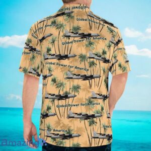 US Air Force 2d Bomb Wing B 52 Stratofortress Hawaiian Shirt image US Air Force 2d Bomb Wing B-52 Stratofortress Hawaiian Shirt Product Photo 2