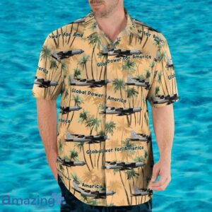 US Air Force 2d Bomb Wing B 52 Stratofortress Hawaiian Shirt image US Air Force 2d Bomb Wing B-52 Stratofortress Hawaiian Shirt Product Photo 4