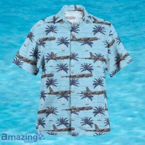 US Air Force 5th Bomb Wing Boeing B 52 Stratofortress Hawaiian Shirt image US Air Force 5th Bomb Wing Boeing B-52 Stratofortress Hawaiian Shirt Product Photo 3