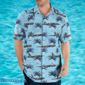 US Air Force 5th Bomb Wing Boeing B 52 Stratofortress Hawaiian Shirt image US Air Force 5th Bomb Wing Boeing B-52 Stratofortress Hawaiian Shirt Product Photo 4