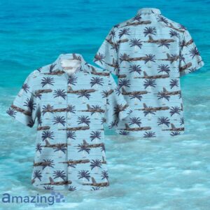 US Air Force 5th Bomb Wing Boeing B-52 Stratofortress Hawaiian Shirt Product Photo 1