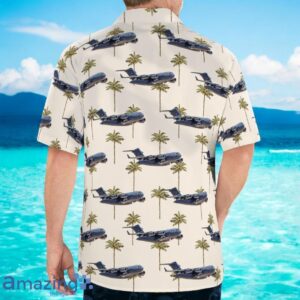US Air Force 60th Air Mobility Wing C-17 Globemaster III Hawaiian Shirt Product Photo 2
