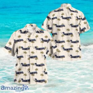 US Air Force 60th Air Mobility Wing C-17 Globemaster III Hawaiian Shirt Product Photo 1