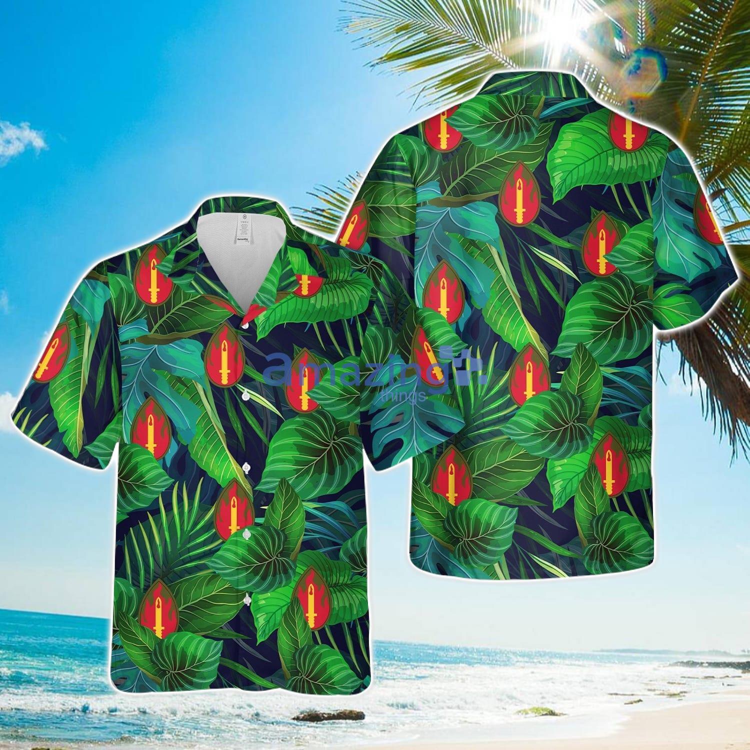 US Army 63rd Infantry Division Hawaiian Shirt Summer Holiday Gift image US Army 63rd Infantry Division Hawaiian Shirt Summer Holiday Gift Product Photo 1