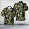 US Army CI Ranger Crest With Crest And Tab Hawaiian Shirt