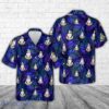 US Coast Guard (USCG) Cap Device Senior Chief E-8 Hawaiian Shirt