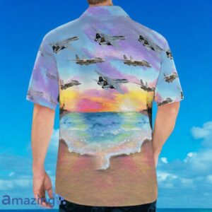 US Navy Historical Aircraft Grumman F-14 Tomcat Hawaiian Shirt Product Photo 4