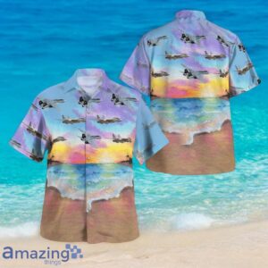 US Navy Historical Aircraft Grumman F-14 Tomcat Hawaiian Shirt Product Photo 1