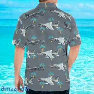 US Navy Historical Aircraft LTV A 7 Corsair II Hawaiian Shirt image US Navy Historical Aircraft LTV A-7 Corsair II Hawaiian Shirt Product Photo 4