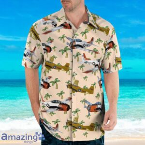 US Navy Historical Aircraft North American T 28 Trojan Hawaiian Shirt image US Navy Historical Aircraft North American T-28 Trojan Hawaiian Shirt Product Photo 3