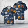 US Police Cars Halloween Hawaiian Shirt