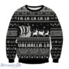 Valhalla Boat Ugly Christmas Sweater Gift Knitting Sweater