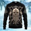 Valhalla Vegvisir Pattern Viking Ugly Christmas Sweater 3D Idea Gift For Men And Women