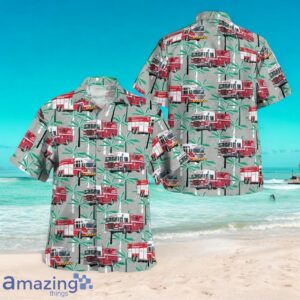Vancouver Fire And Rescue Services VFRS, British Columbia, Canada Fleet Hawaiian Shirt Product Photo 1